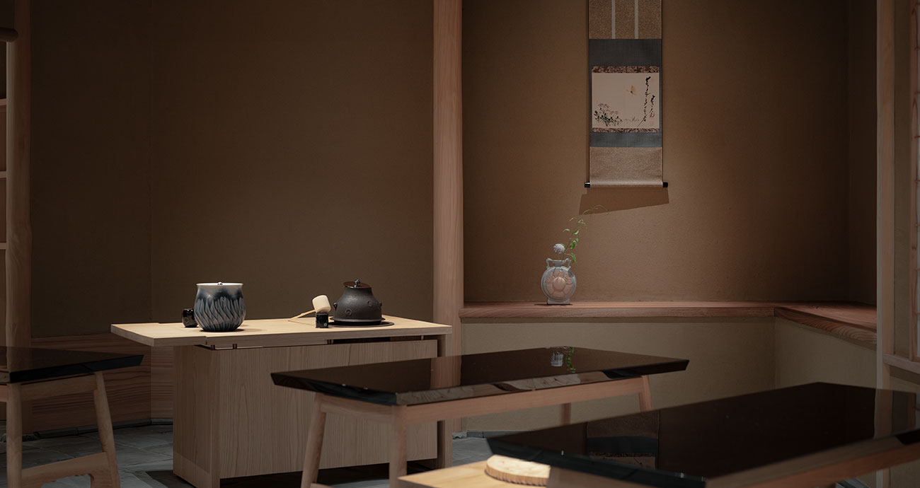 イメージ：日本文化を体験できる茶室「清風庵」