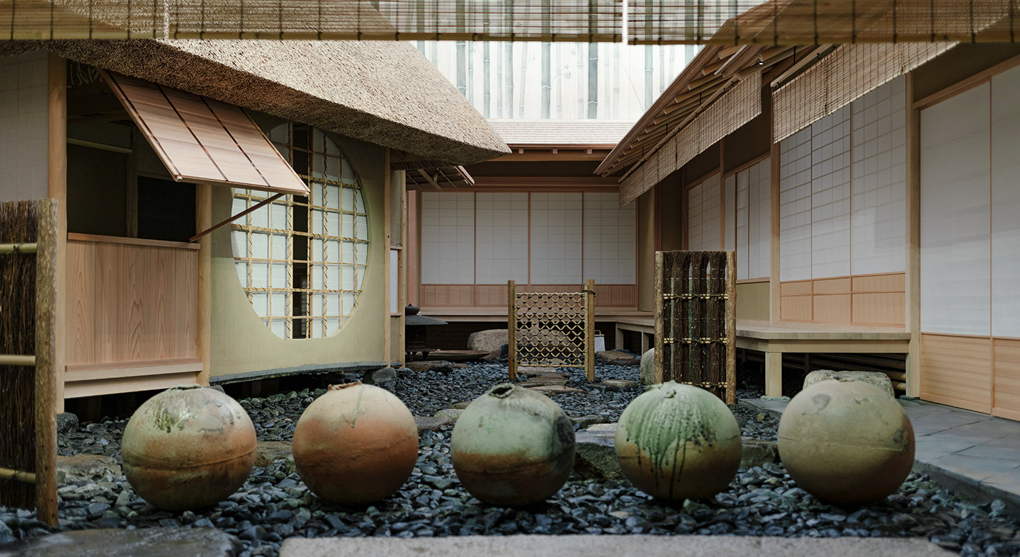 イメージ：日本文化を体験できる茶室「清風庵」